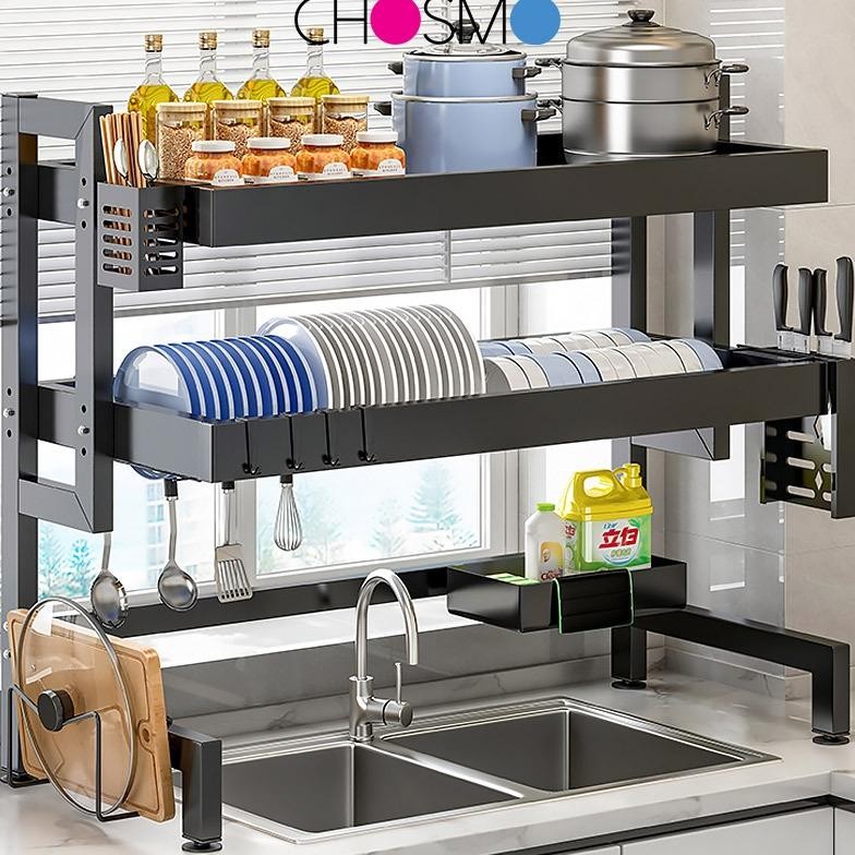 Jual Rak Wastafel Dapur Rak Piring Multifungsi Rak Dapur Rak Stainless ...