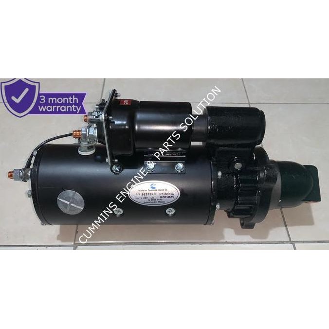 Jual Motor Starter 3651890/3636817 For Cummins Kta38, Kta50 | Shopee ...
