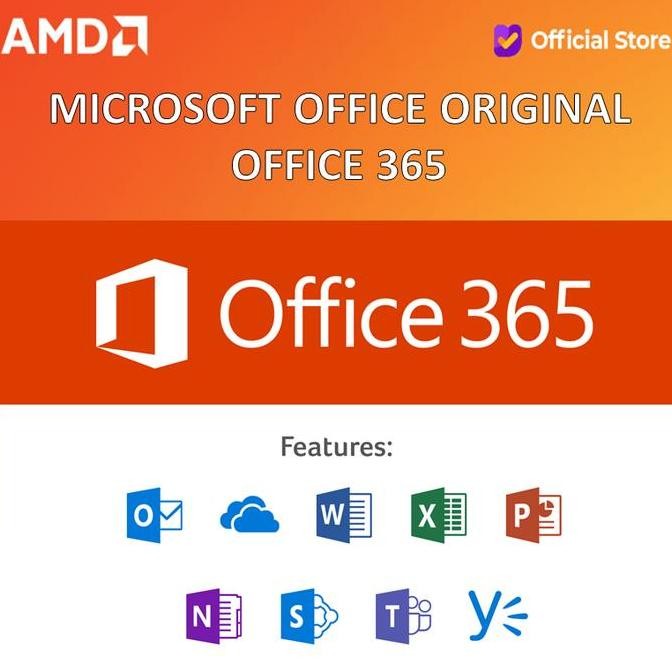 Jual Microsoft Office 365 Personal Original License 1 Year / 3 Year ...
