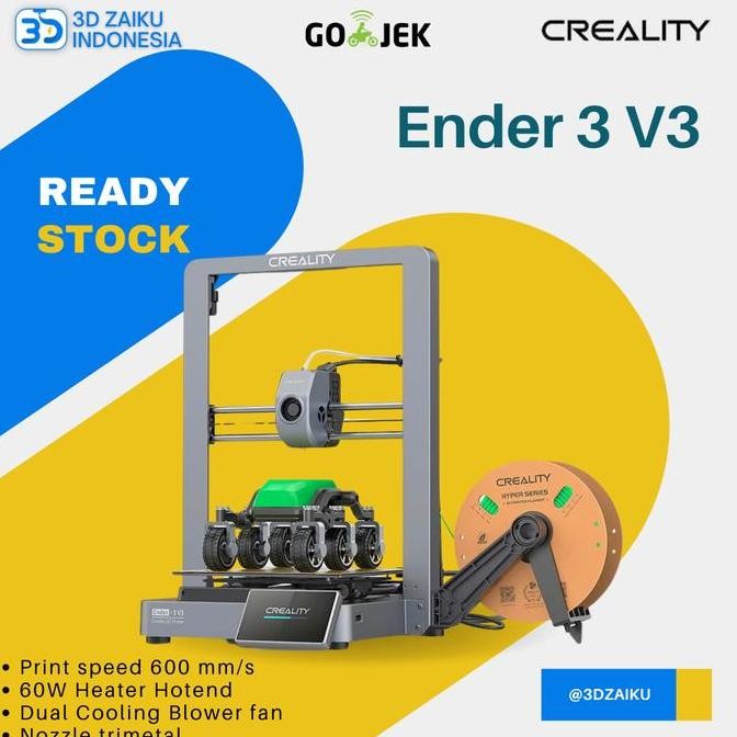 Jual Murah Creality Ender 3 V3 Corexz Linear Rail Klipper High Temp 3D ...