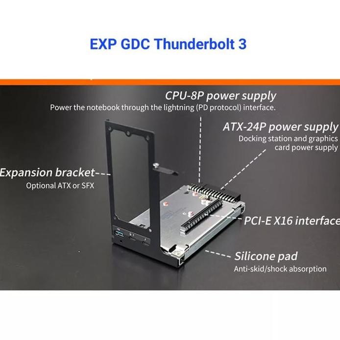 Jual new !!! EGPU Thunderbolt 3/4/5 USB4 Eksternal GPU | Shopee Indonesia