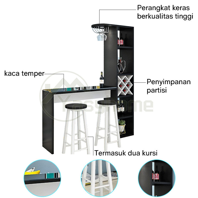 Jual Meja Kitchen Bar Meja Bar Set Minimalis Meja Bar Dapur Minimalis ...