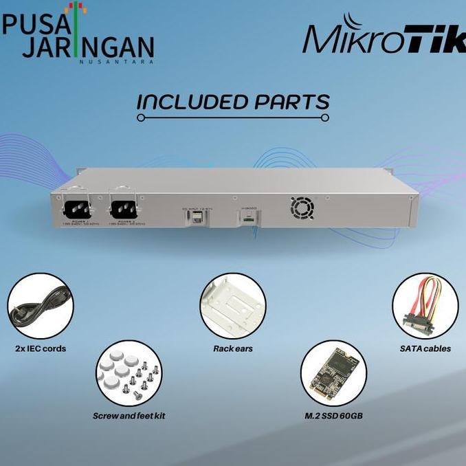 Jual Mikrotik Rb1100Dx4 1U Rackmount Router With 13X Gigabit Ethernet ...