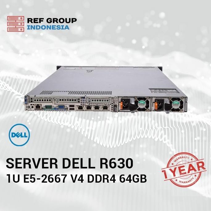 Jual Server Dell R630 1U 8X2.5