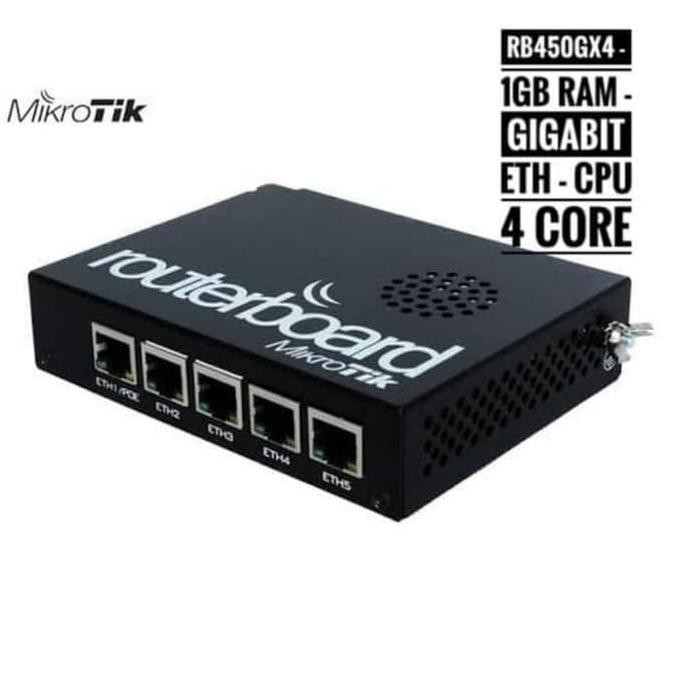 Jual Mikrotik Routerboard Rb450Gx4 Rb450G X4 Rb450Gx 4 New Stok ...