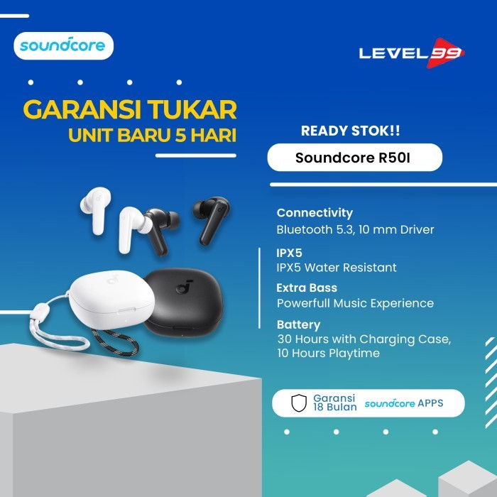Jual Anker Soundcore R50I R50L True Wireless Earbuds Tws Earphone ...