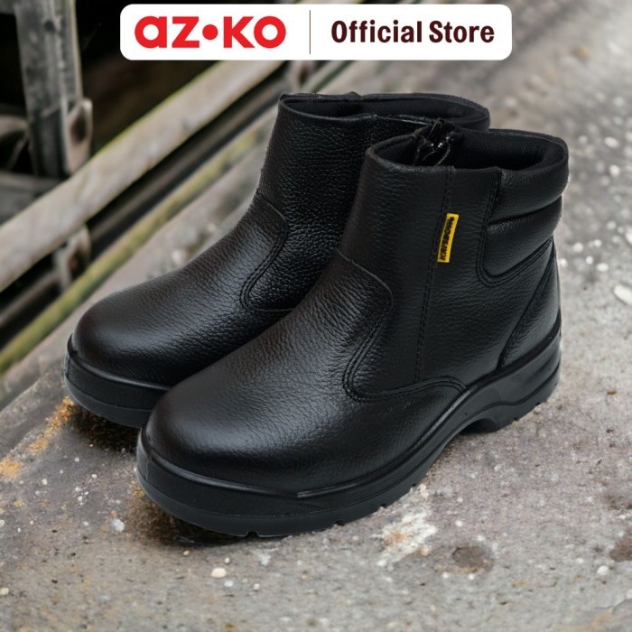 Jual AZKO Krisbow Ukuran 45 Gladiator Sepatu Pengaman - Hitam - 43 ...