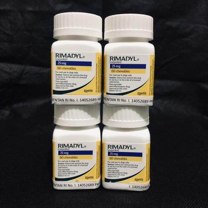 Jual RIMADYL (CARPROFEN) 25 MG (1 BOTOL) | Shopee Indonesia