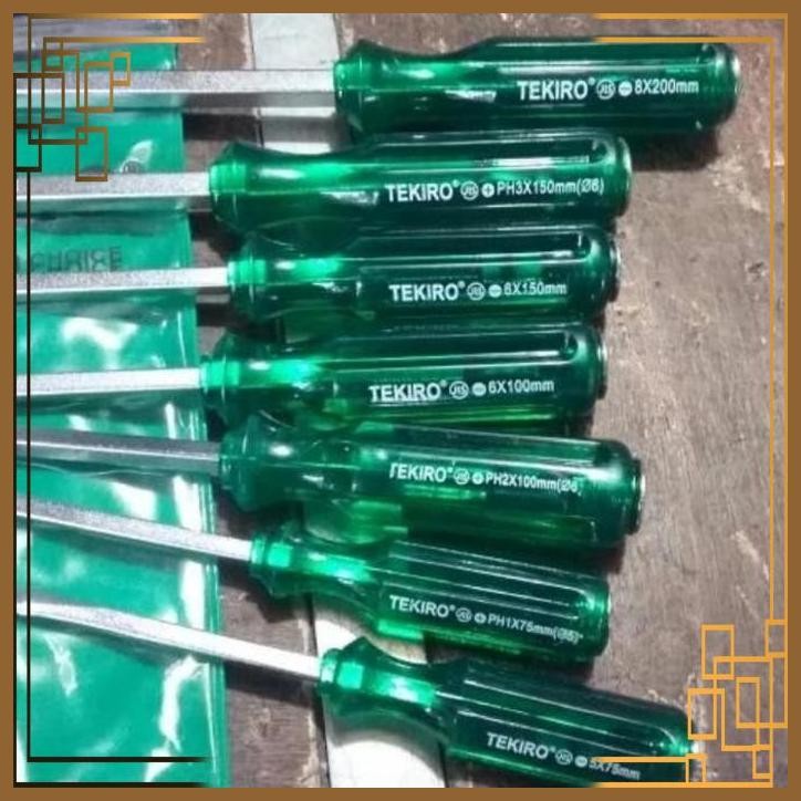 Jual [SMT] OBENG KETOK TEKIRO SET 7PCS OBENG IMPACT TEKIRO SET 7PCS ...