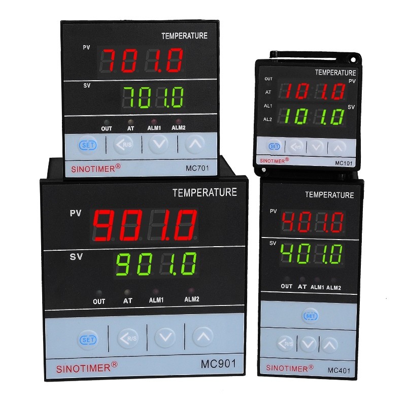 Jual Baru Temperature Controller Universal Input PT100 K Thermocouple ...