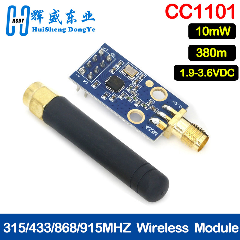 Jual JENNAIRA CC1101 Wireless Module With SMA Antenna Wireless ...