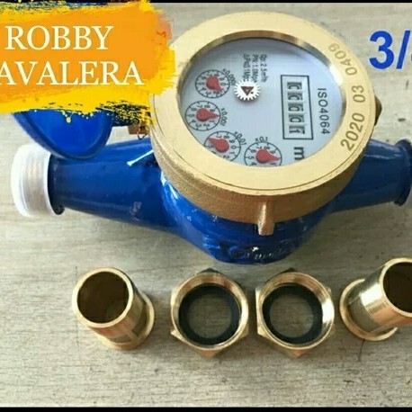 Jual Meteran Air Water Meter 3/4