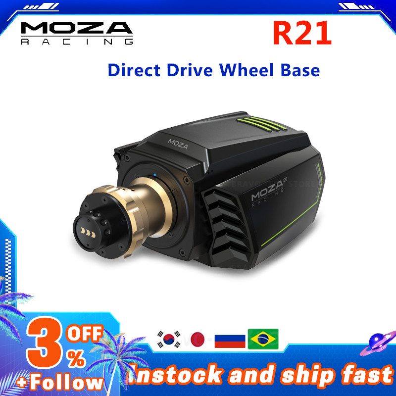 Jual SALE MOZA Racing R21 Wheel Base 21N·m PC Gaming Racing Simulator ...
