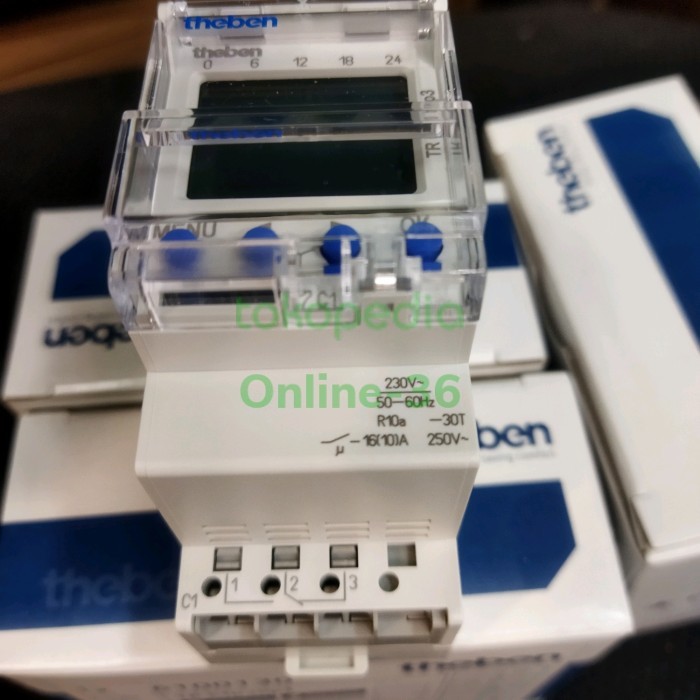 Jual Timer Theben Tr610 Digital Timer Switch Tr 610 Top 3 | Shopee ...
