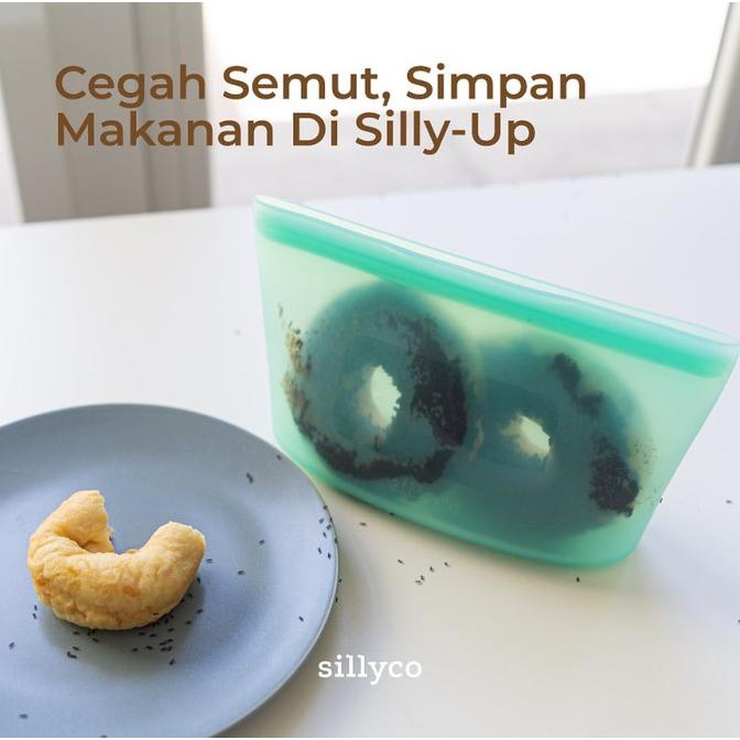 Jual Miliki Sillyco - Silly-Up Popular Fit - Standing Silicone Storage ...