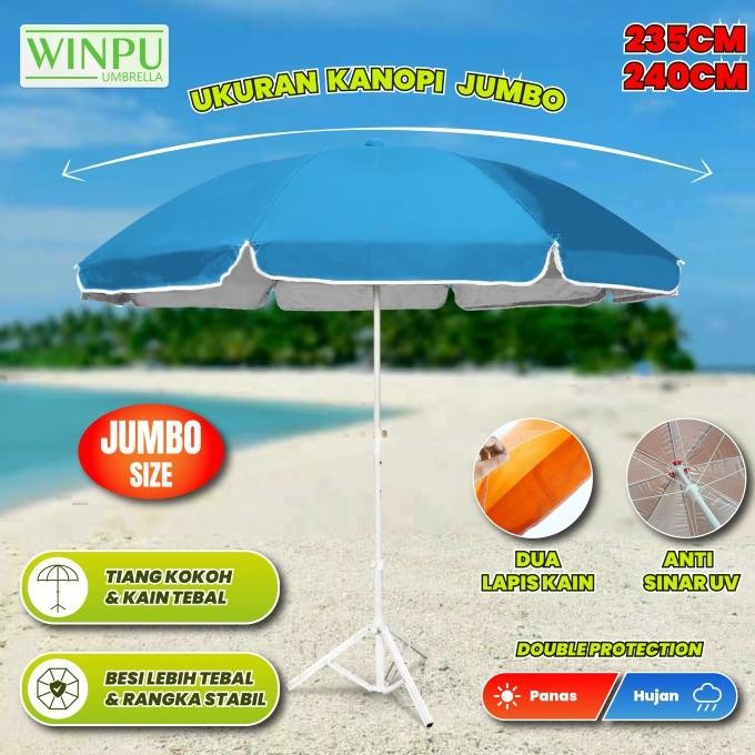 Jual CO WINPU Payung Tenda Jualan Besar Ukuran Jumbo 235Cm - 240 Cm ...