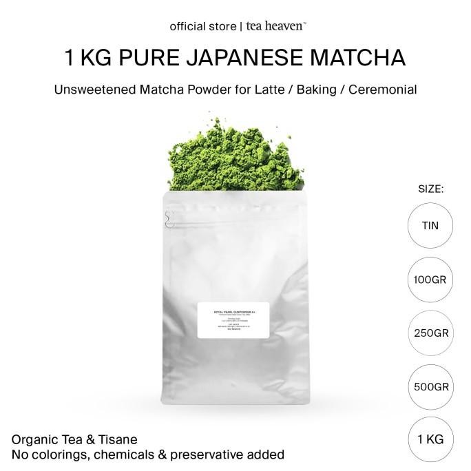 Jual Baru Pure Matcha Powder A 1kg Premium Green Tea Murni Japanese 1 ...