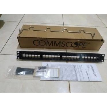 Jual CO AMP COMMSCOPE Discrete Panel / Patch Panel 24 port Unloaded ...