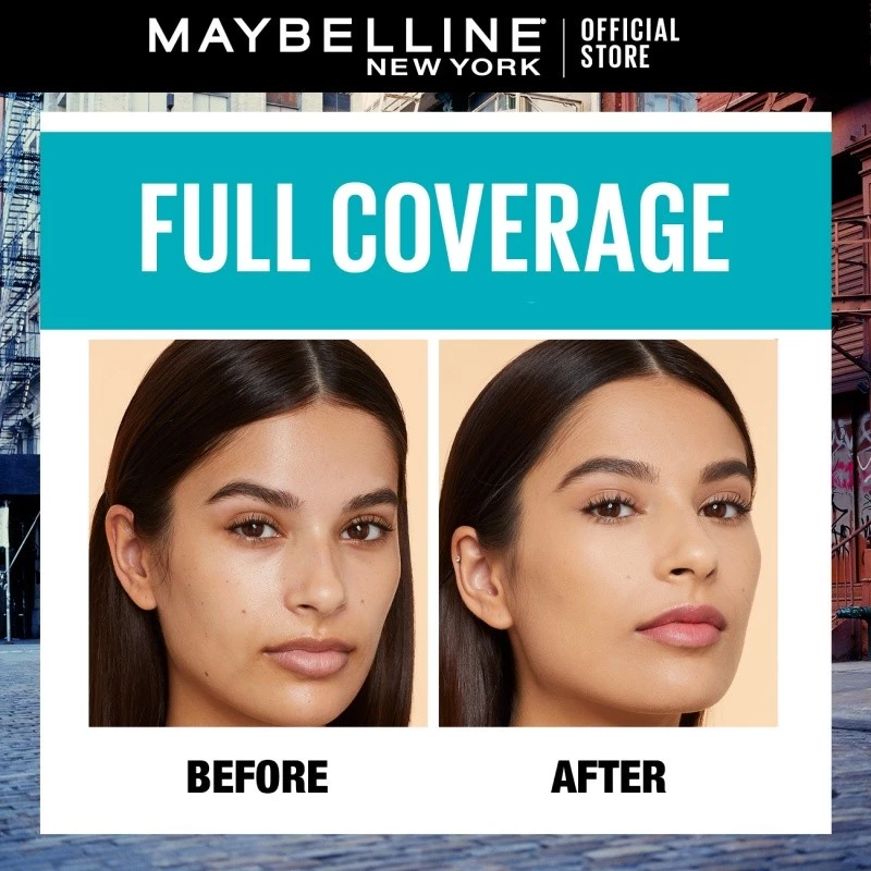 Maybelline Fit Me Matte dan Poreless Foundation 30ml SPF 22 Makeup Ringan High Cover 16 Jam