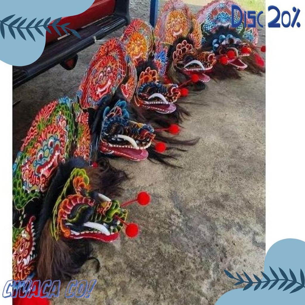 Jual Mainan Tradisional Barongan Telon|Barongan Devil|Barongan Anak ...