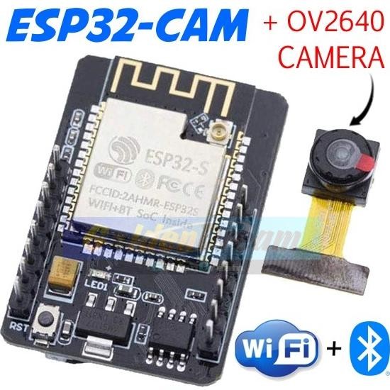 Jual ESP32 Cam OV2640 Camera Wifi Bluetooth Arduino ESP32S Kamera ESP ...
