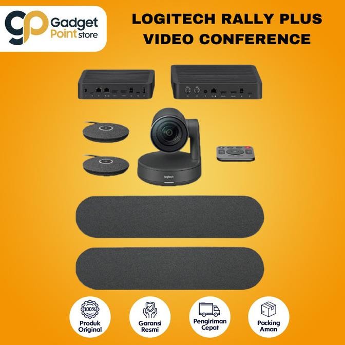 Jual Logitech Rally Plus System Ultra-Hd Video Conference - Ori 2Th New ...