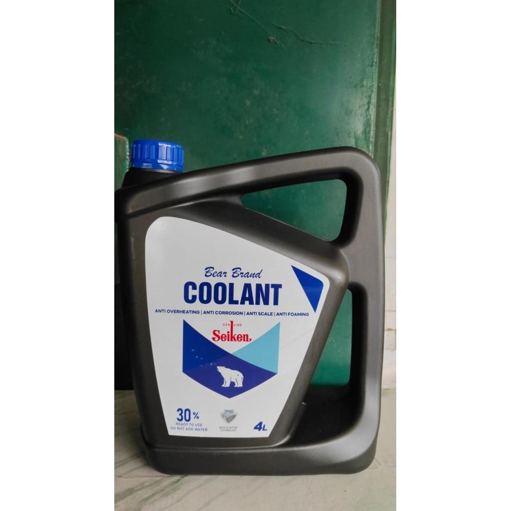 Jual Air Radiator Coolant 30% Mobil Seiken Japan Biru 4 Liter OEM ...