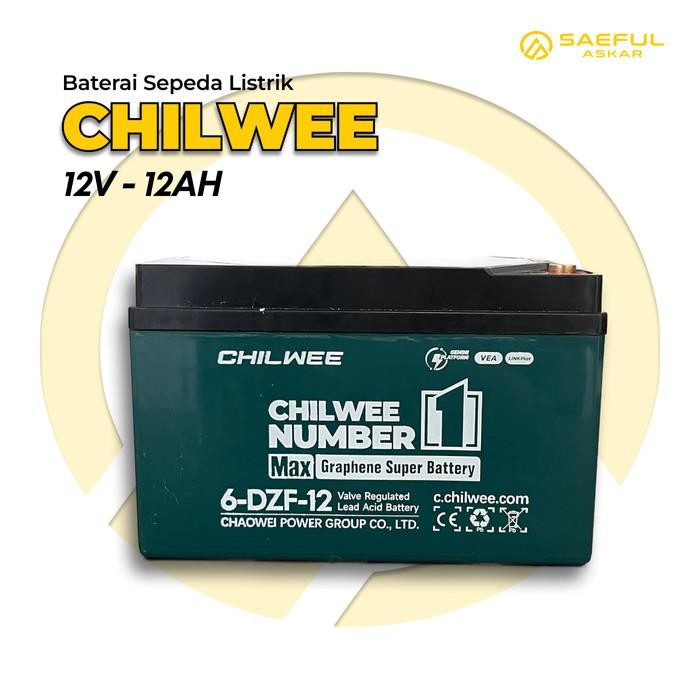 Jual Batrai Selis Sepeda Listrik E-Bike Molis Isi 1 Pcs Chilwe 12V 12Ah ...