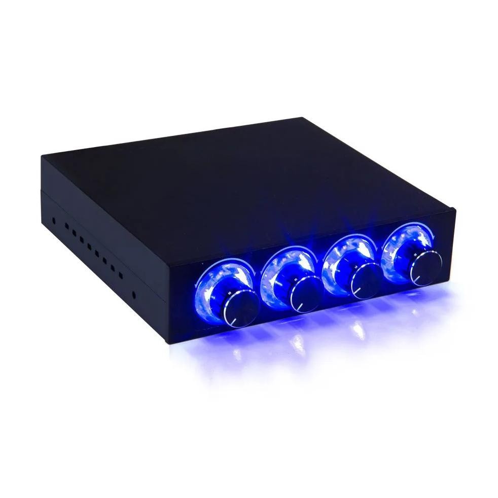 Jual Fan Speed Controller 4 Channel W/ Led Controls Up To 4 Sets Of Pc ...