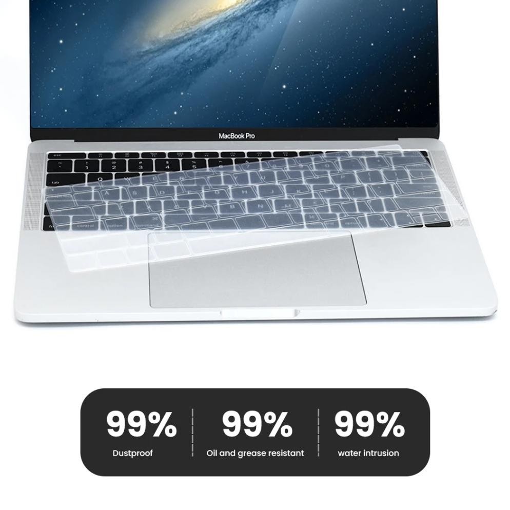 Matte Rubberized Hard Case Keyboard Cover For MacBook Air & Pro 11", 13", 14", 15"