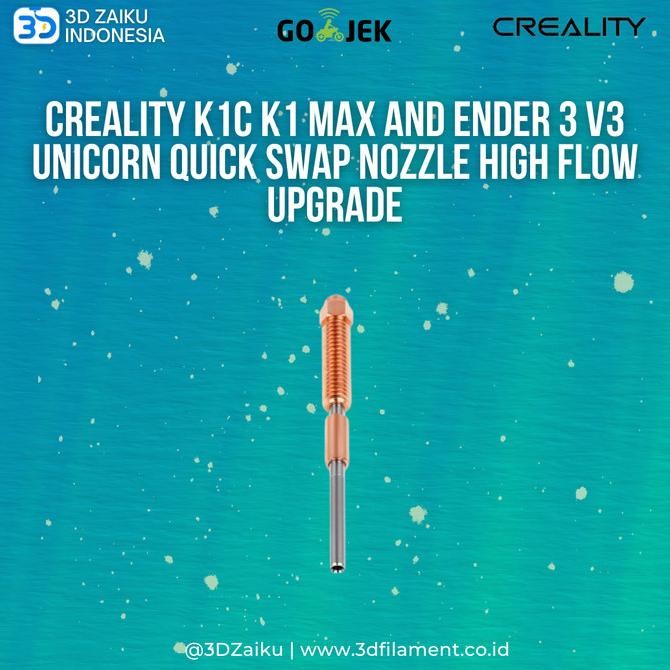 Jual BEBAS ONGKIR - Creality K1C K1 MAX and Ender 3 V3 Unicorn Quick ...