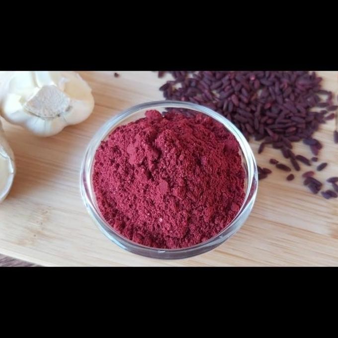 Jual _^_^_^] Angkak beras merah bubuk 250gram/ red yeast rice powder ...