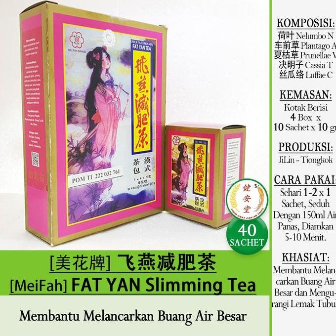 Jual monggo] Teh FAT YAN TEA - LIMA DEWI SEKARWANGI [Fei Yan Slimming ...