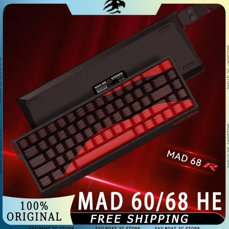 Jual Fgg Madlions Mad 60 Mad68 He Magnetic Switch Mechanical Keyboard ...