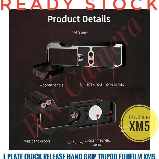 Coque En Forme De L Avec Fonction De Libération Rapide Pour Fujifilm