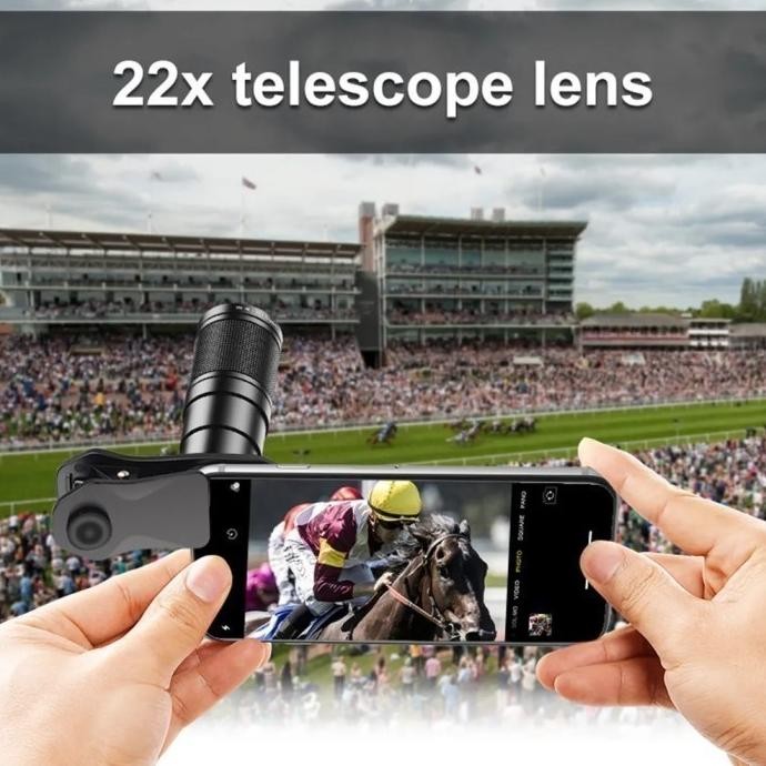 Jual Tersedia PICKOGEN P22-A - 22x Metal Telephoto Lens - Lensa Kamera ...