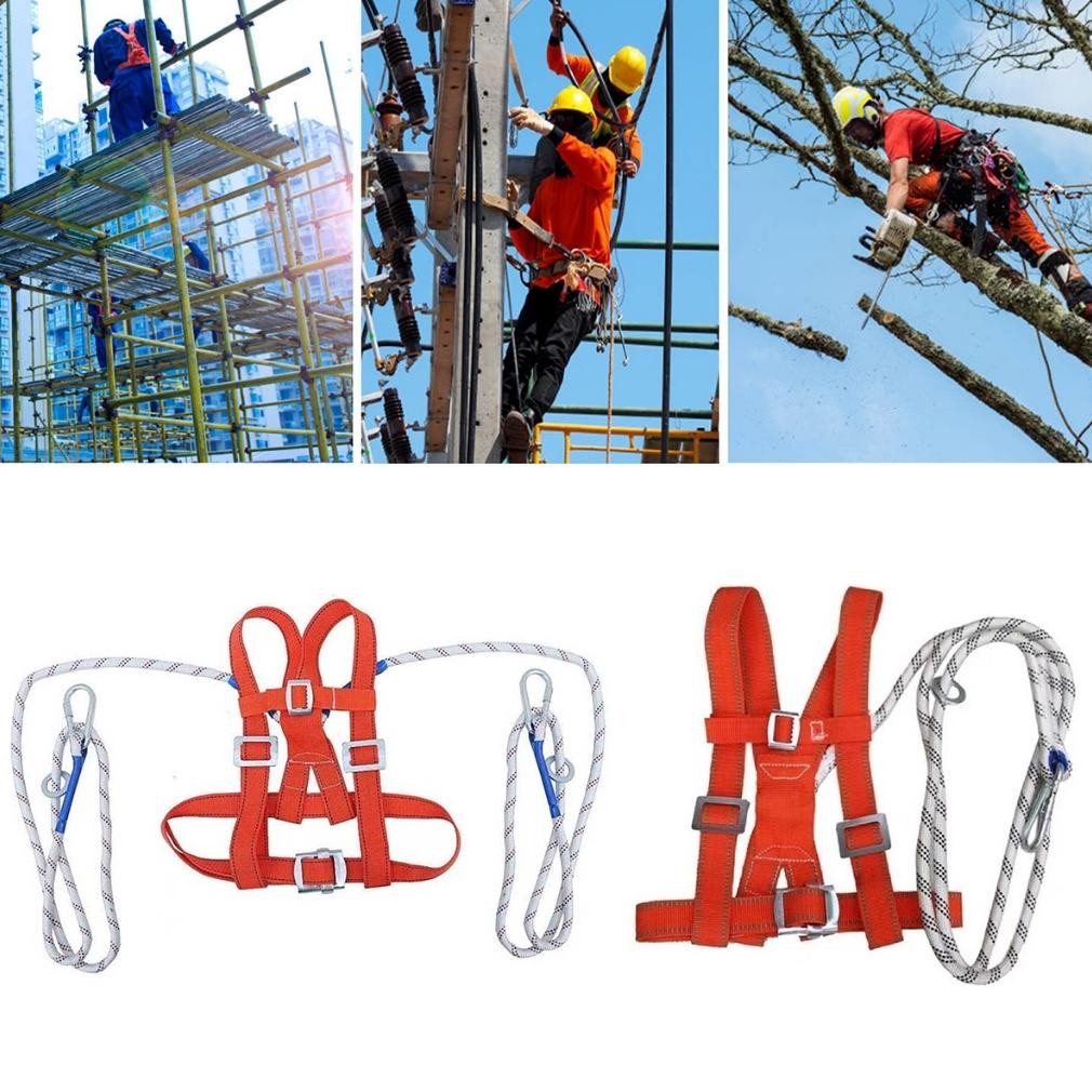 Jual Safety belt kerja 3meter full body harness safety belt proyek ...