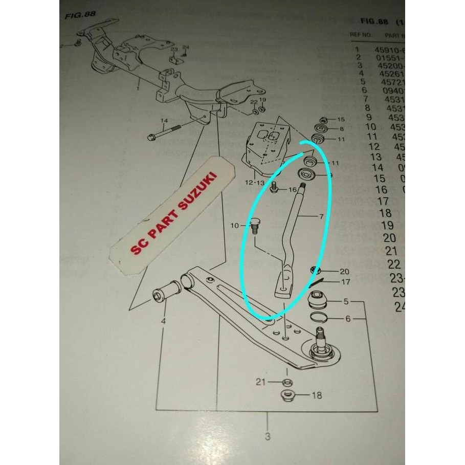 Jual as pipa besi rod stabil compression depan suzuki apv lama ...