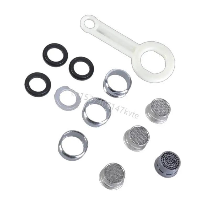 Jual Set of 3 Multipurpose Tap Strainer Aerators 24mm External Thread ...