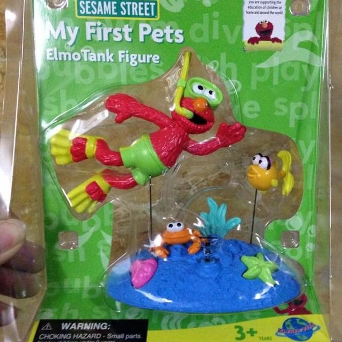 Jual Baru ELMO/Action Figure Sesame Street My First Pets Pajangan ...