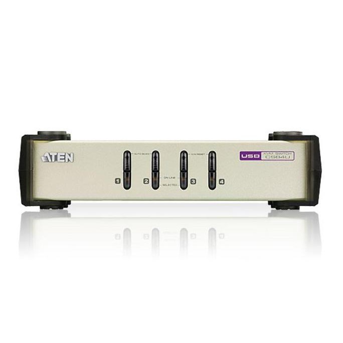Jual Aten Cs84U - 4-Port Vga Kvm With Hybrid Ps2 Usb Cable New Stok ...