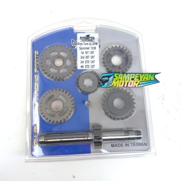 Jual Gigi Gear Ger Gir Ratio Rasio Ninja 201M Racing Tune Up Moto 1 ...