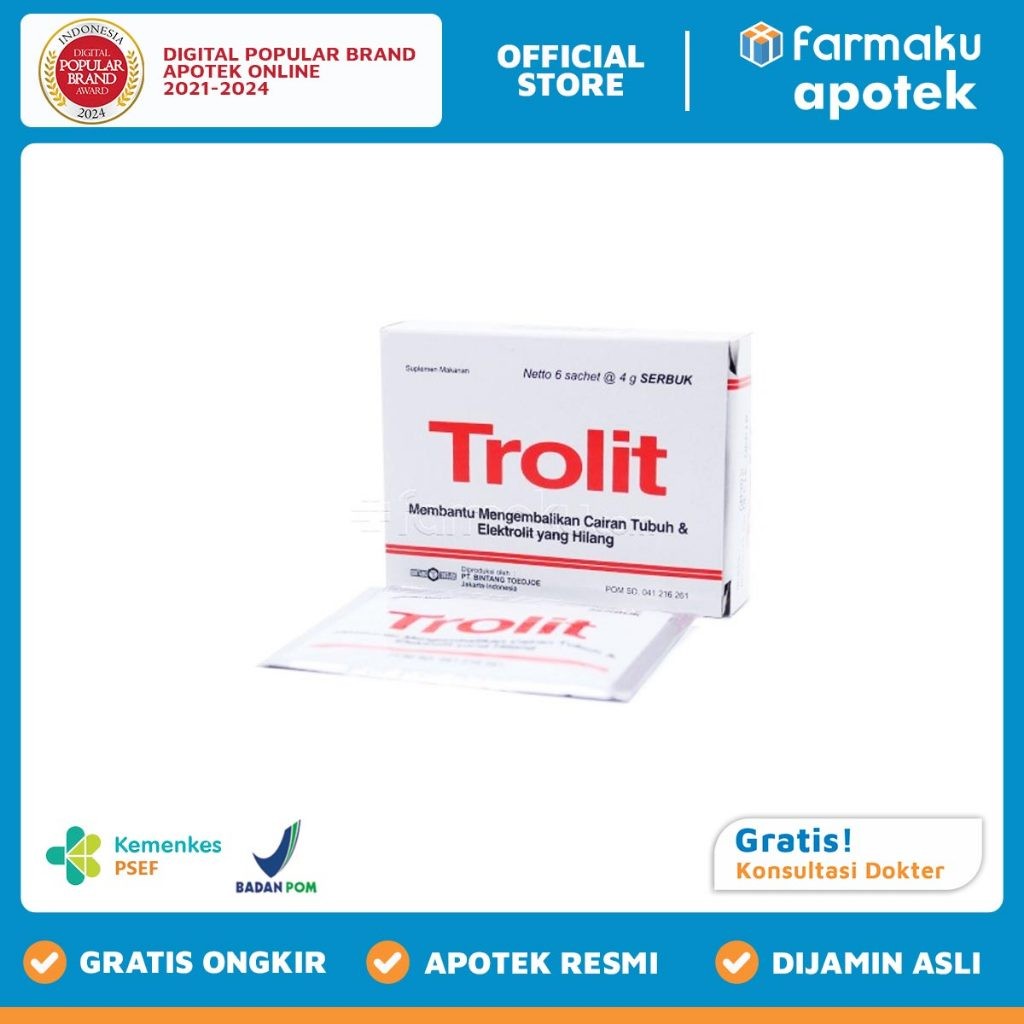 Jual Trolit Box 6 Sachet - BIN | Shopee Indonesia