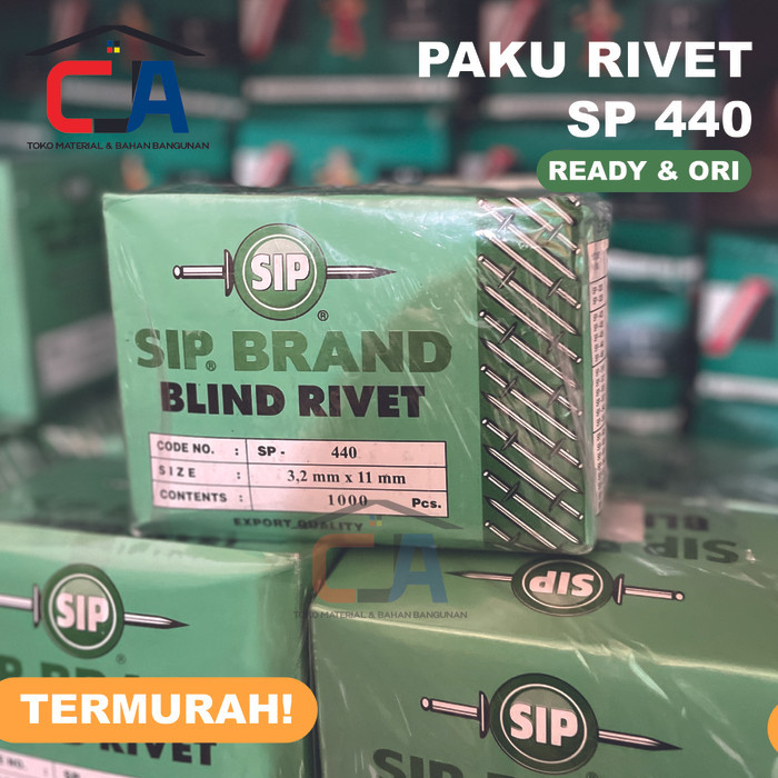 Jual Jual [READY] Paku Rifet Rivet Blind 5MM, 4MM, 3MM Dus & Bungkusan ...