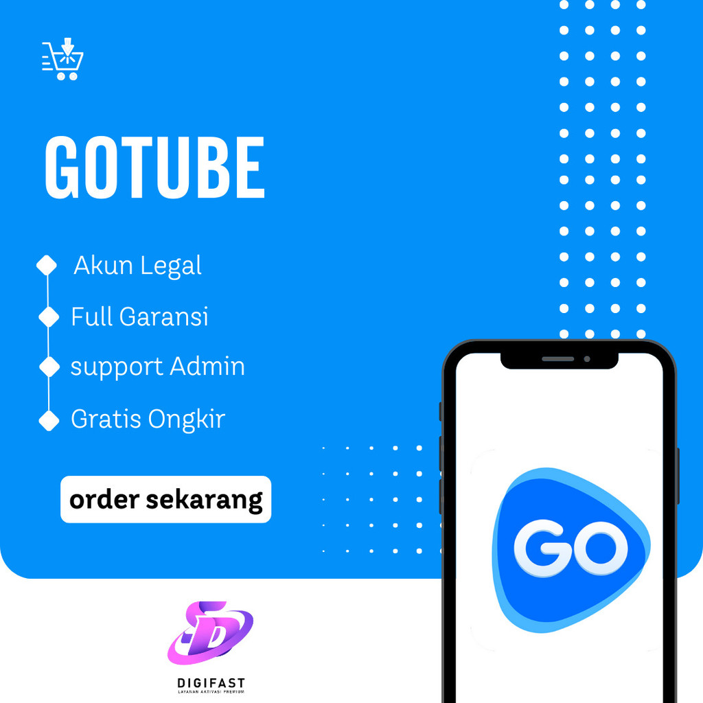 Jual Aplikasi GoTube Premmium 1 Tahun - Video Player & Music Full ...