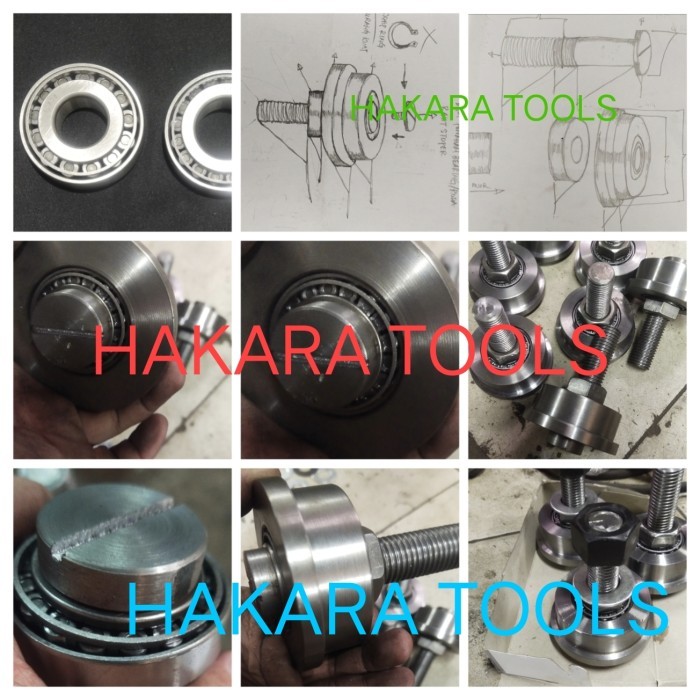 Jual Roda Besi Kereta Premium Beban Berat Heavy Duty Rell UNP WF H BEAM ...