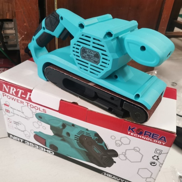 Jual \\\\\] NRT Pro 3533HD BELT SANDER mesin amplas sabuk belt sander ...