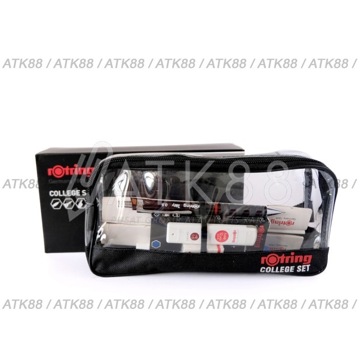 Jual Rotring Rapido Isograph College Set 0.1/0.3/0.5 Eco Pack | Shopee ...