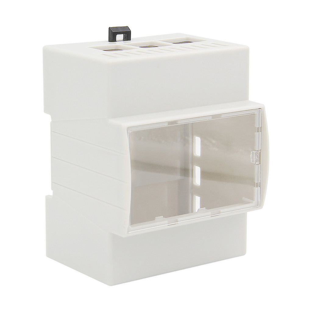 Jual Baru Geekbord Raspberry Pi 5 Case Din Rail ABS Electrical Box ...