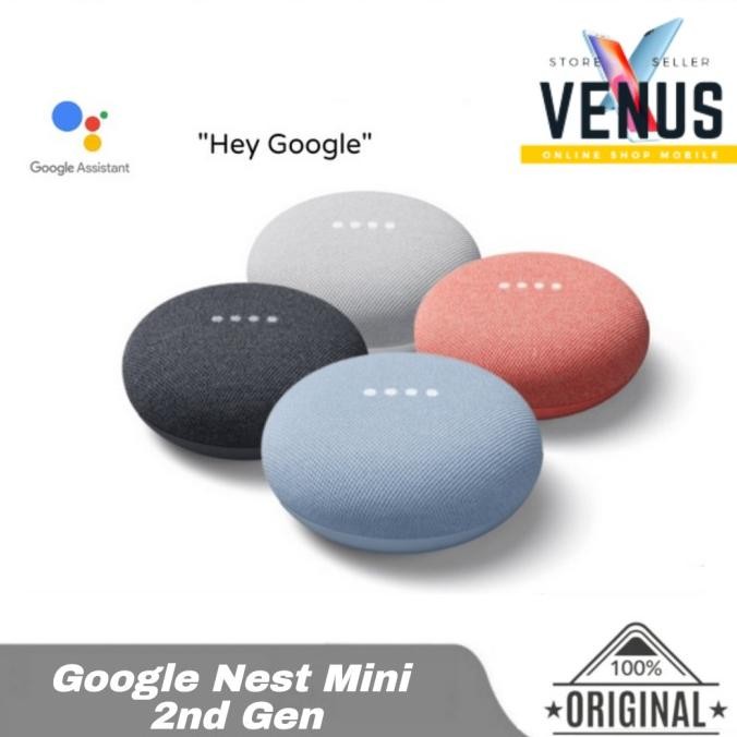 Jual Google Nest Mini Home 2nd Gen Smart Speaker & Home Assistant ...
